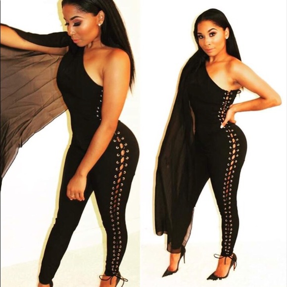 tie up jumpsuit